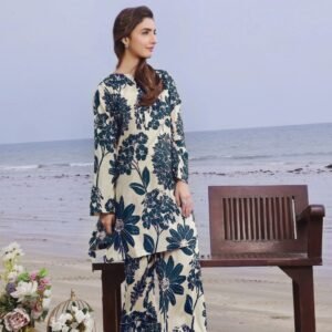 Lisa Premium Lawn With Lawn Dupatta (LIMELIGHT)