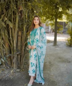 Lisa Premium Lawn With Lawn Dupatta (Aneela's Collection)