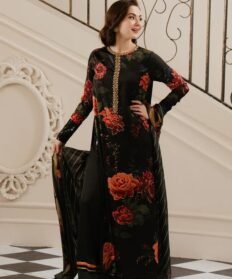 Lisa Premium Lawn With Lawn Dupatta (LULUSAR)