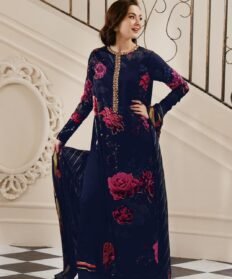 Lisa Premium Lawn With Lawn Dupatta (LULUSAR)